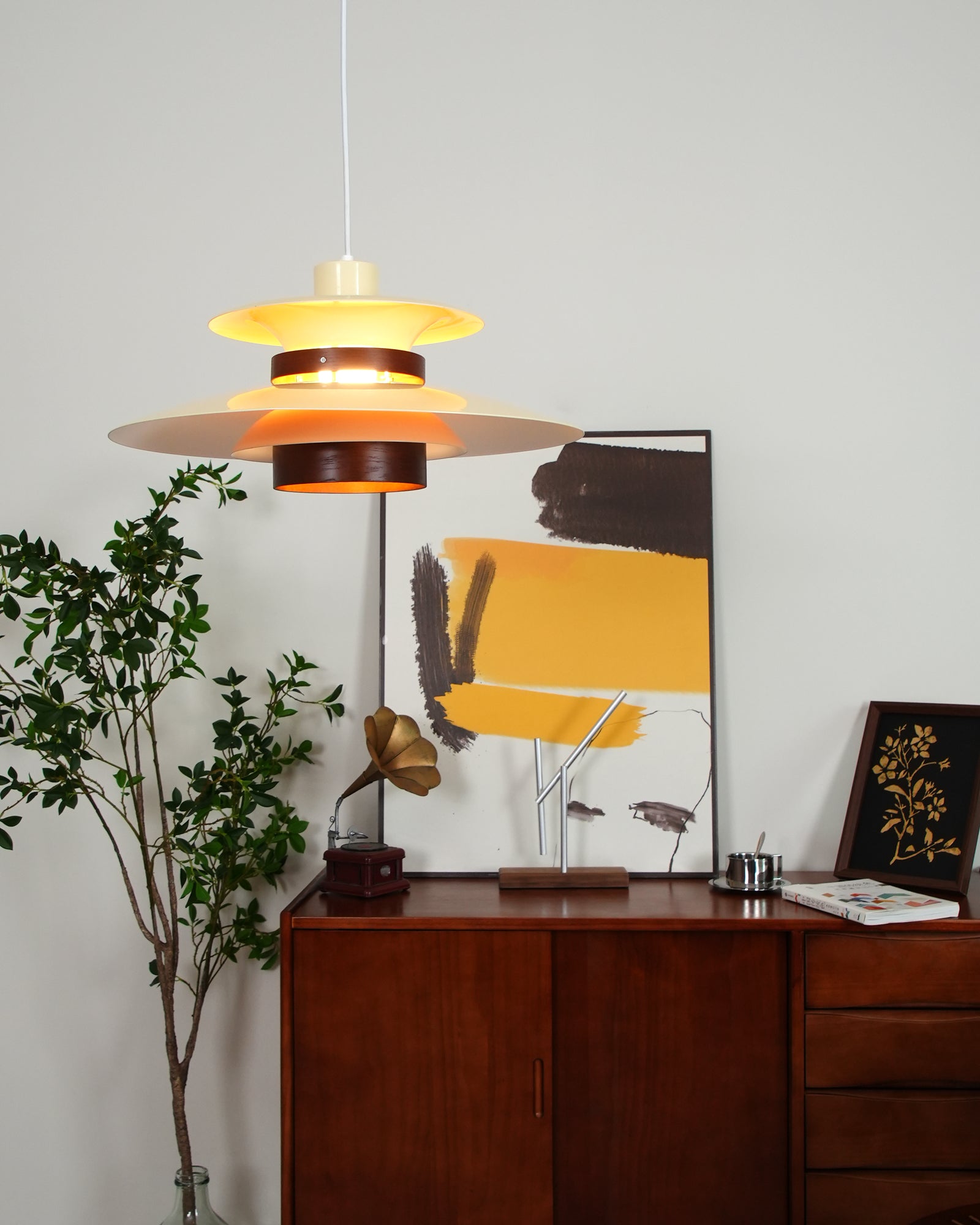 Nymera Suspension Bois Acier - Neutralighting