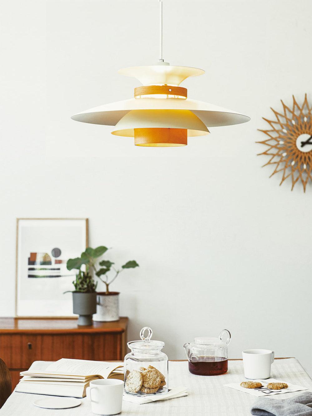 Nymera Suspension Bois Acier - Neutralighting