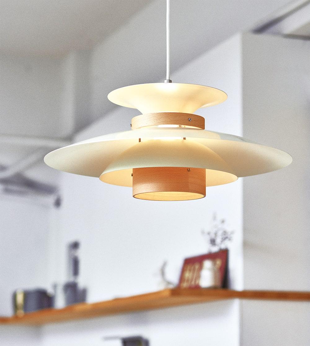 Nymera Suspension Bois Acier - Neutralighting