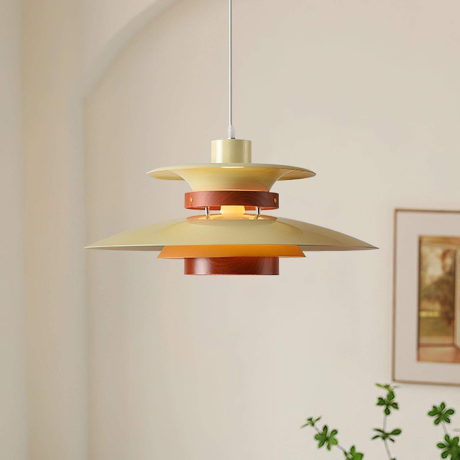 Nymera Suspension Bois Acier - Neutralighting