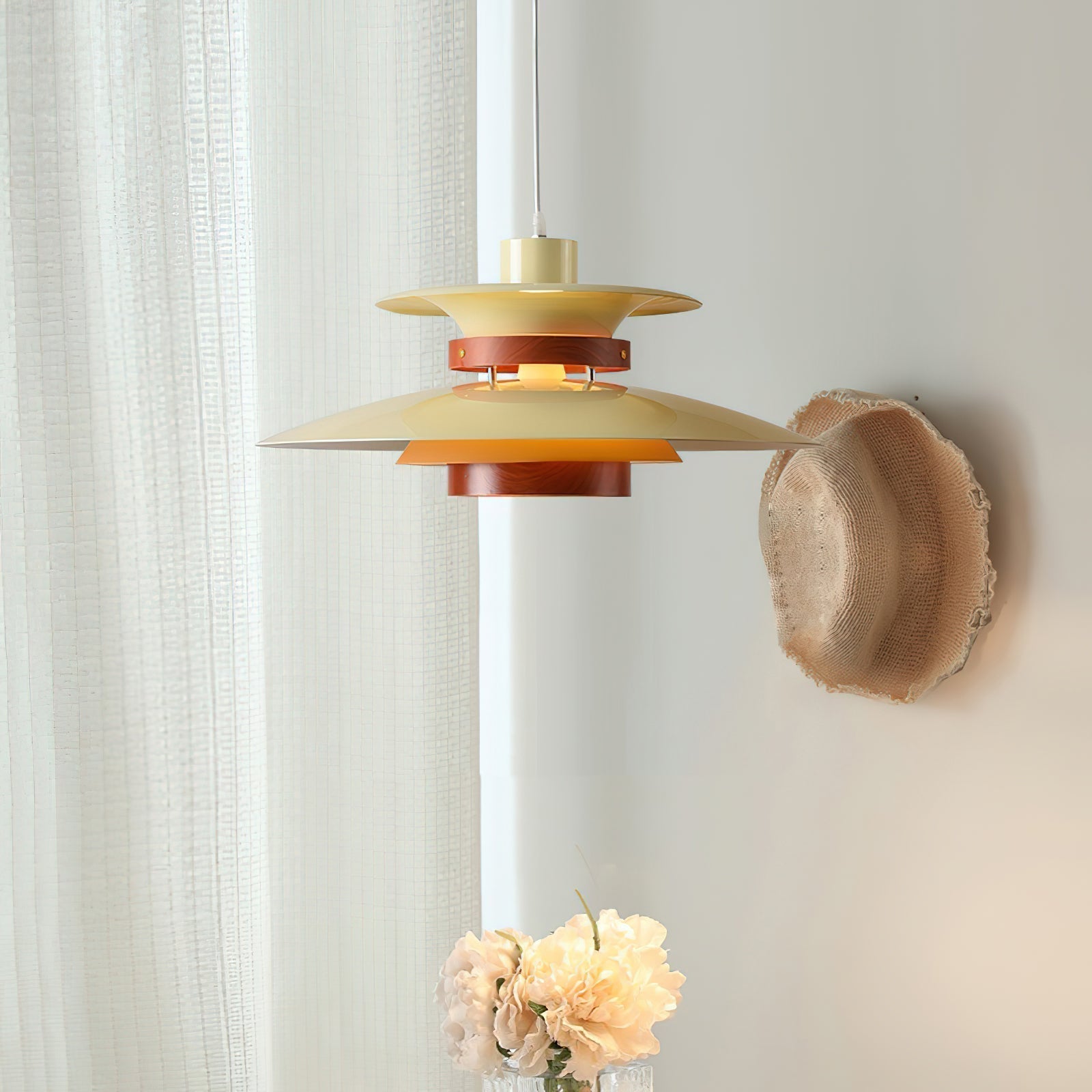 Nymera Suspension Bois Acier - Neutralighting
