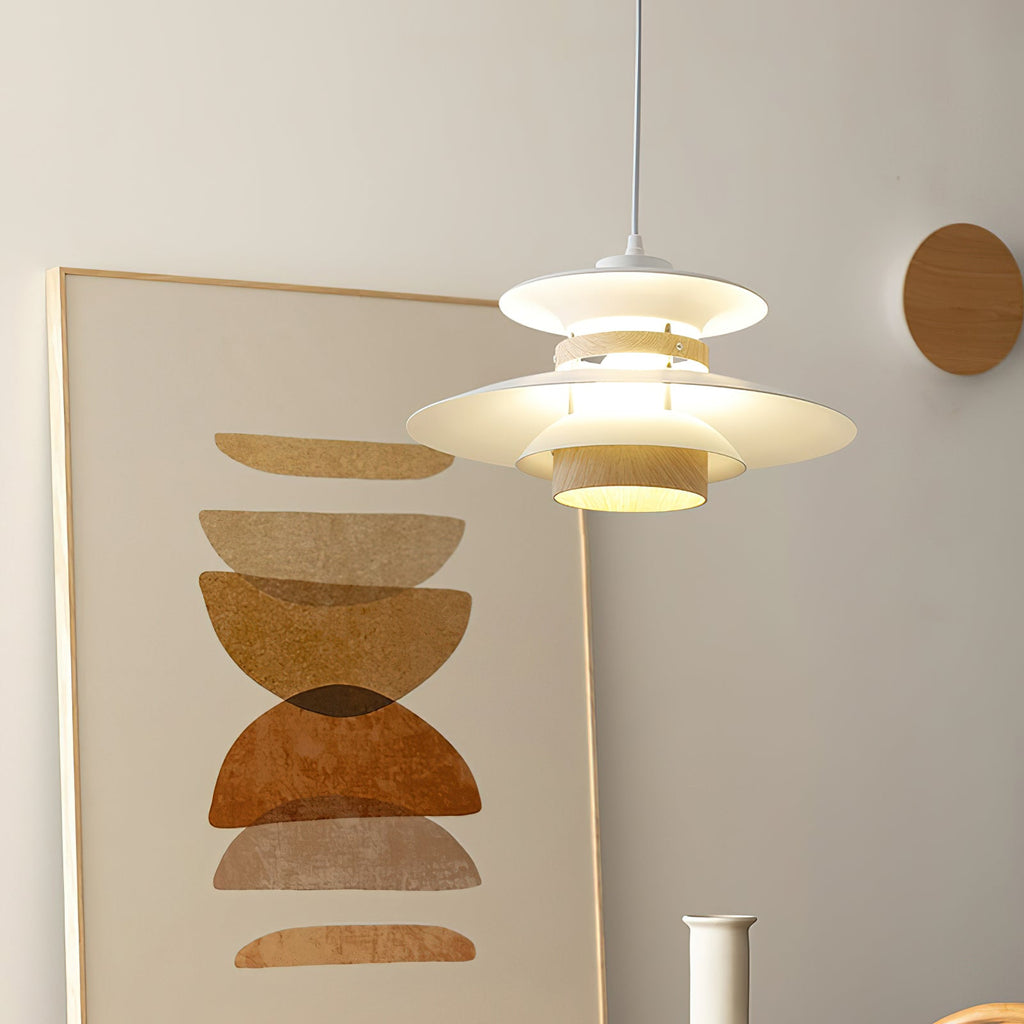 Nymera Suspension Bois Acier - Neutralighting