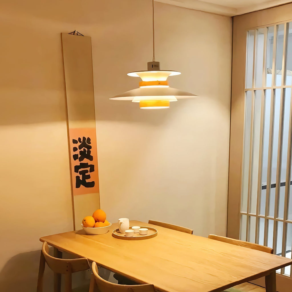 Nymera Suspension Bois Acier - Neutralighting