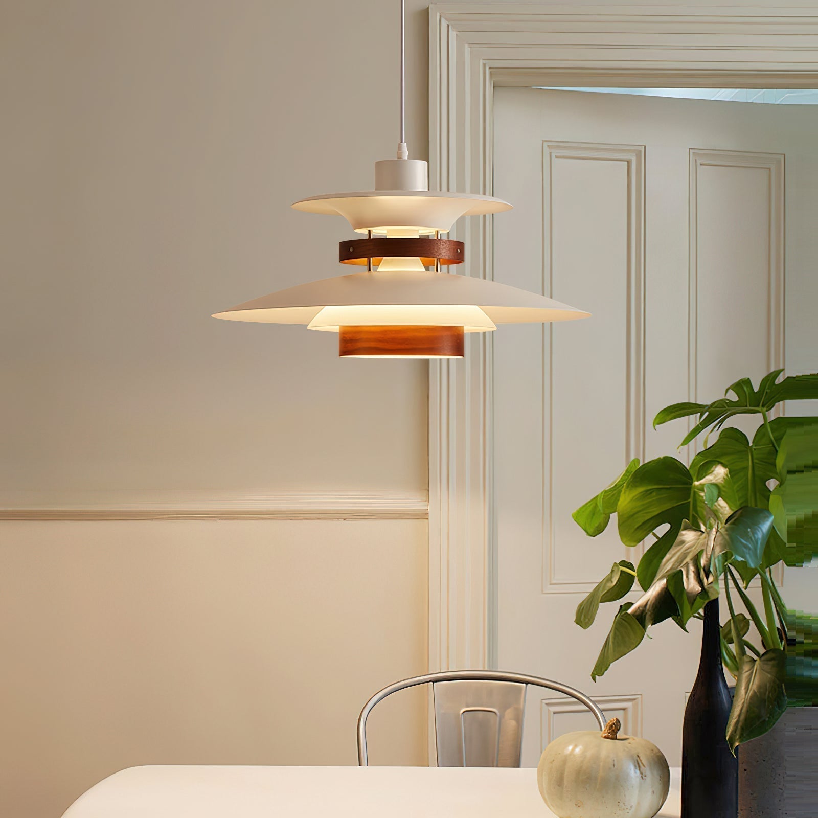 Nymera Suspension Bois Acier - Neutralighting