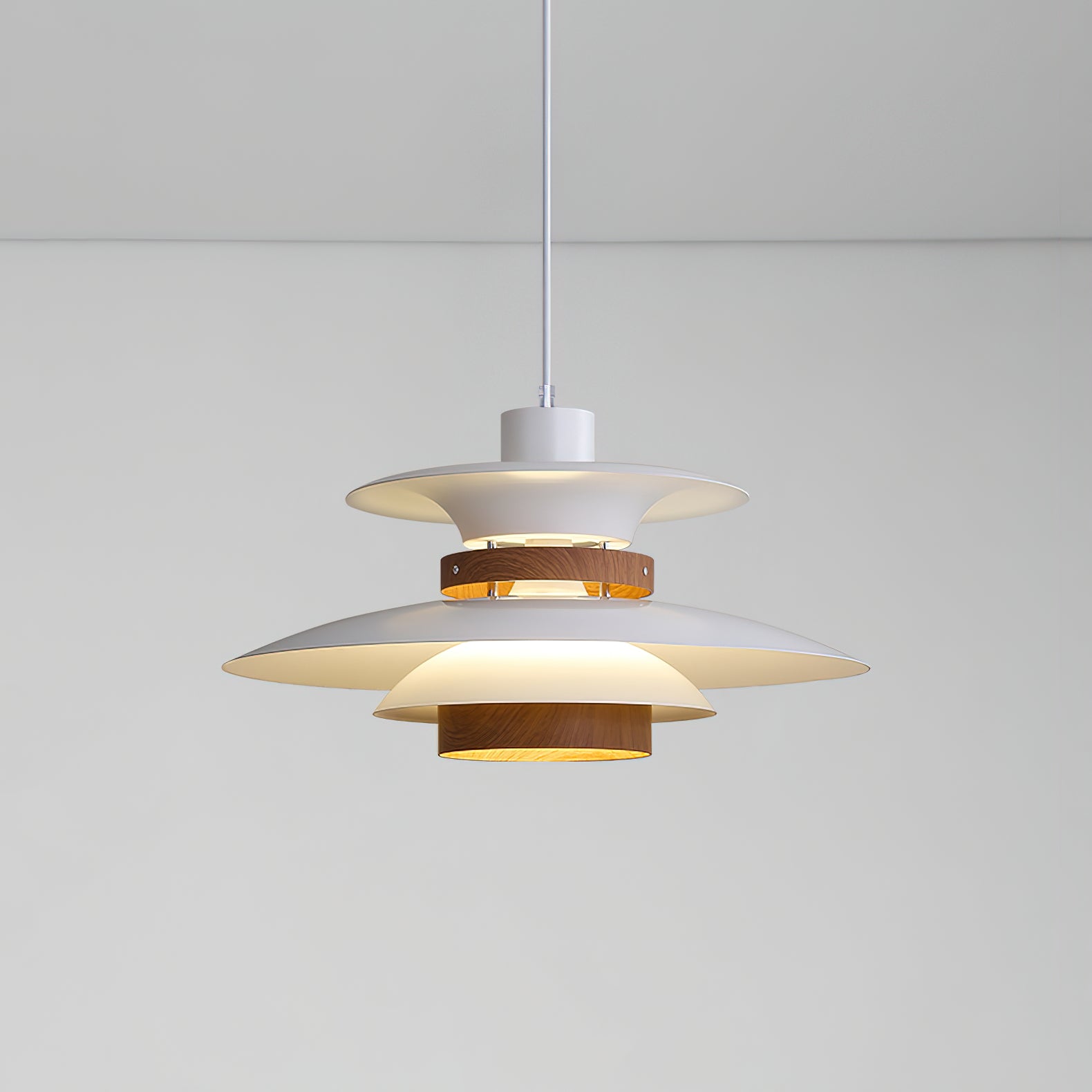Nymera Suspension Bois Acier - Neutralighting
