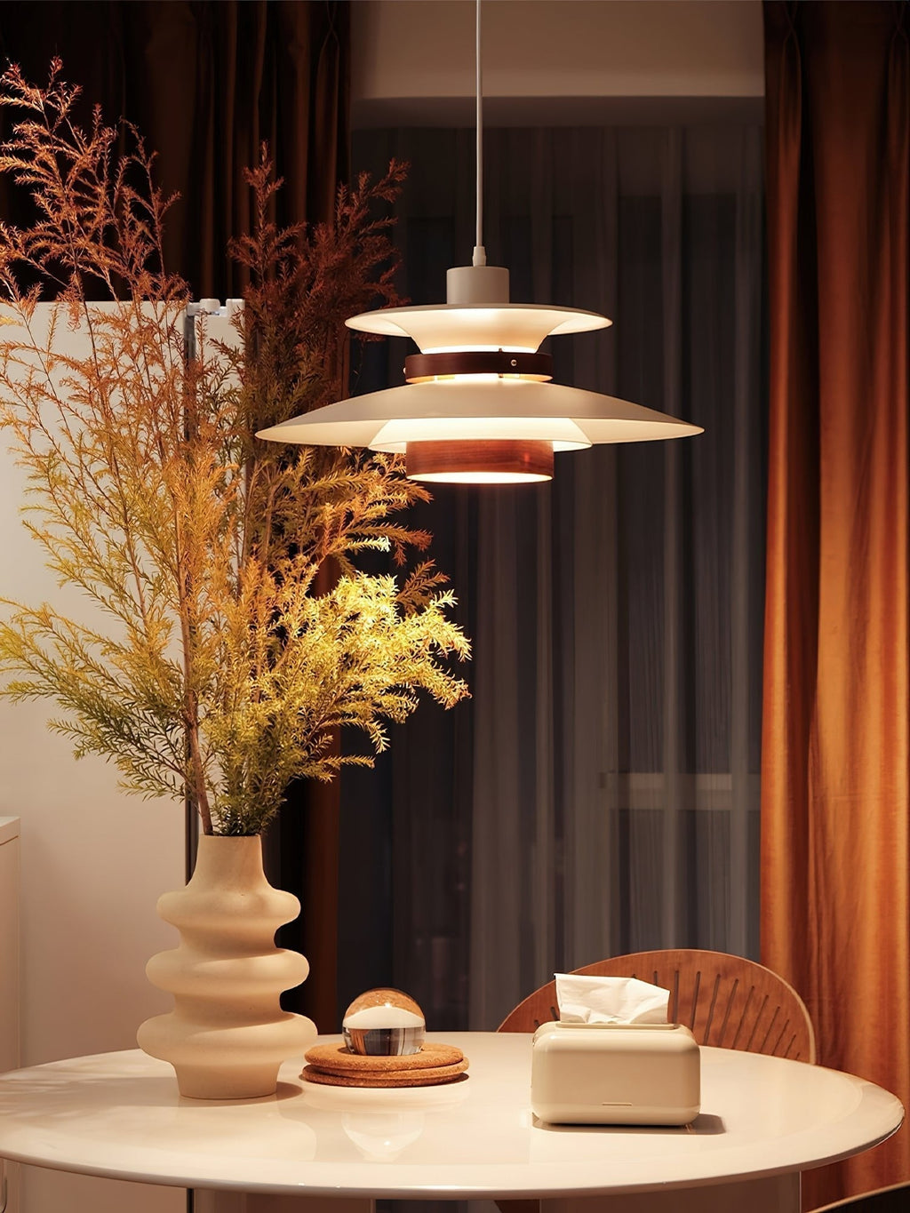 Nymera Suspension Bois Acier - Neutralighting