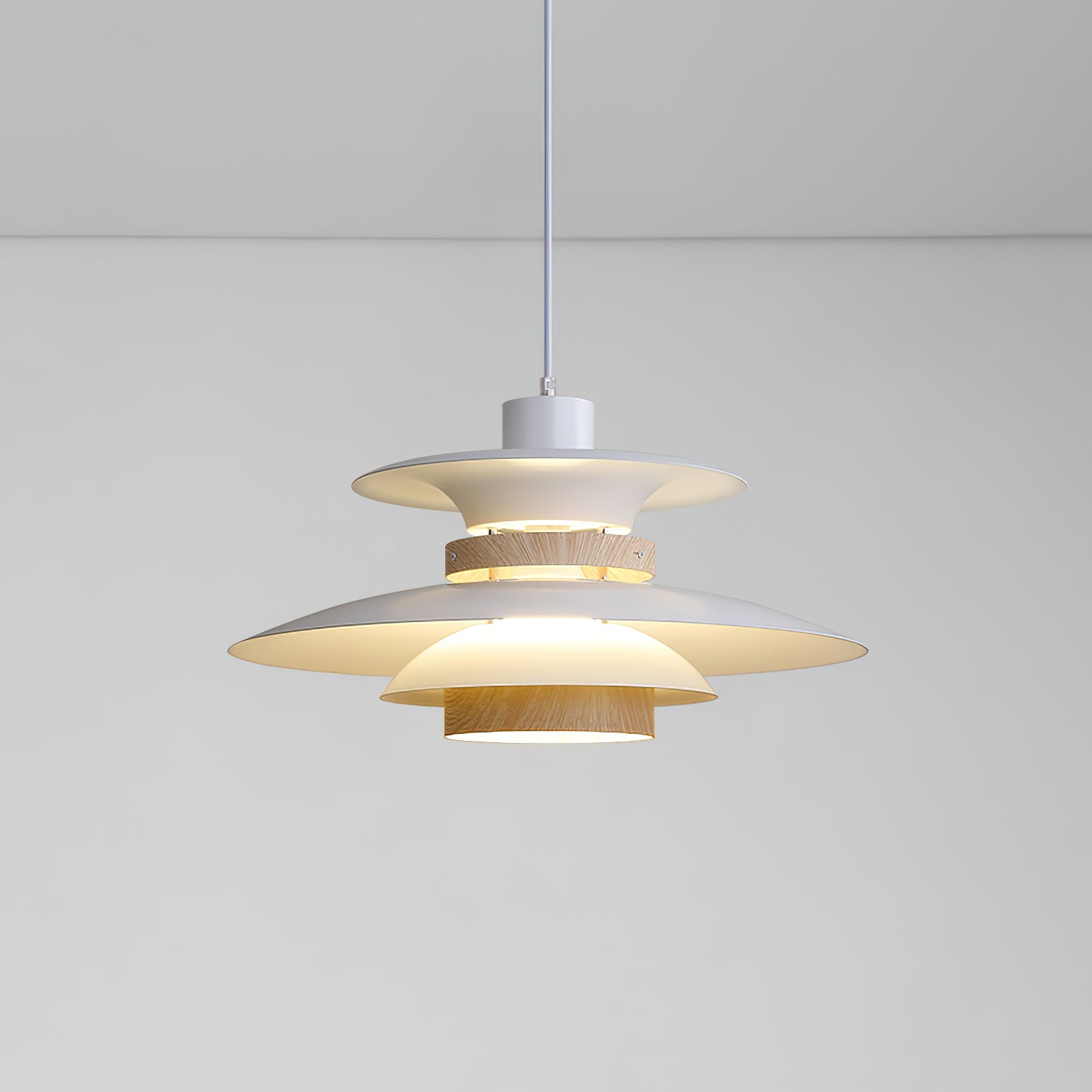 Nymera Suspension Bois Acier - Neutralighting