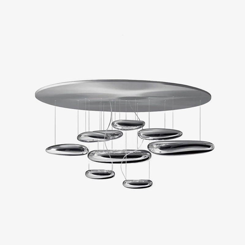 Lustra Plafonnier en Aluminium Galet - Neutralighting