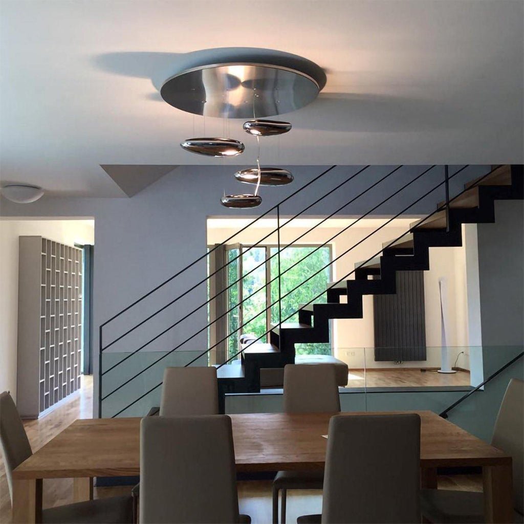 Lustra Plafonnier en Aluminium Galet - Neutralighting