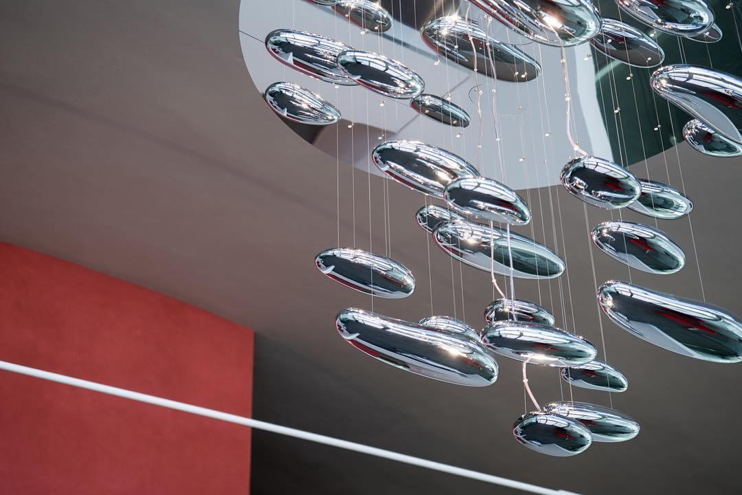 Lustra Chandelier Sculptural en Aluminium - Neutralighting