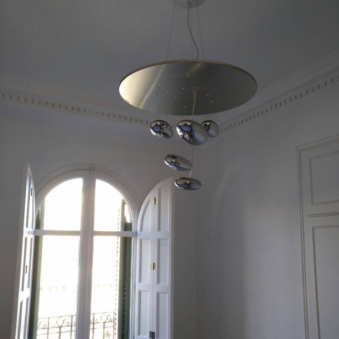 Lustra Chandelier Sculptural en Aluminium - Neutralighting