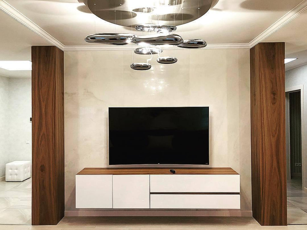 Lustra Plafonnier en Aluminium Galet - Neutralighting