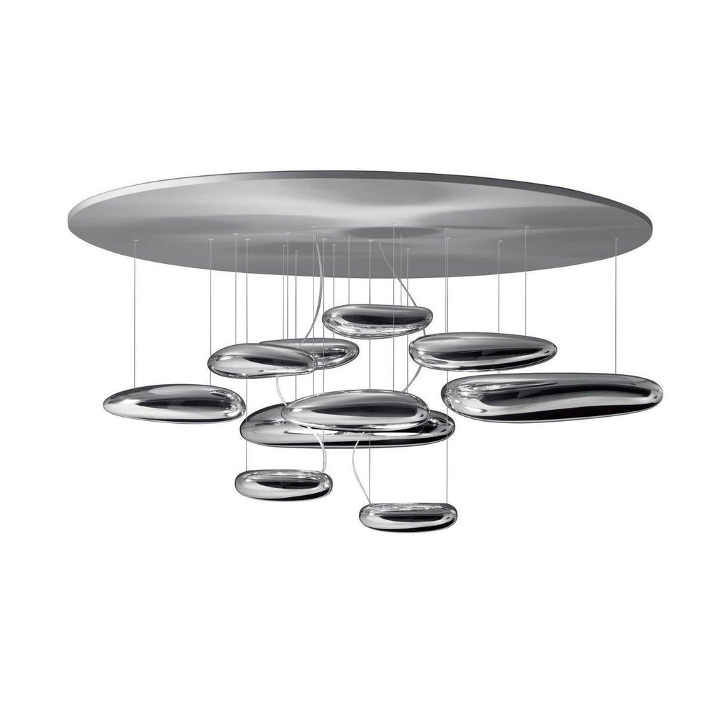 Lustra Plafonnier en Aluminium Galet - Neutralighting