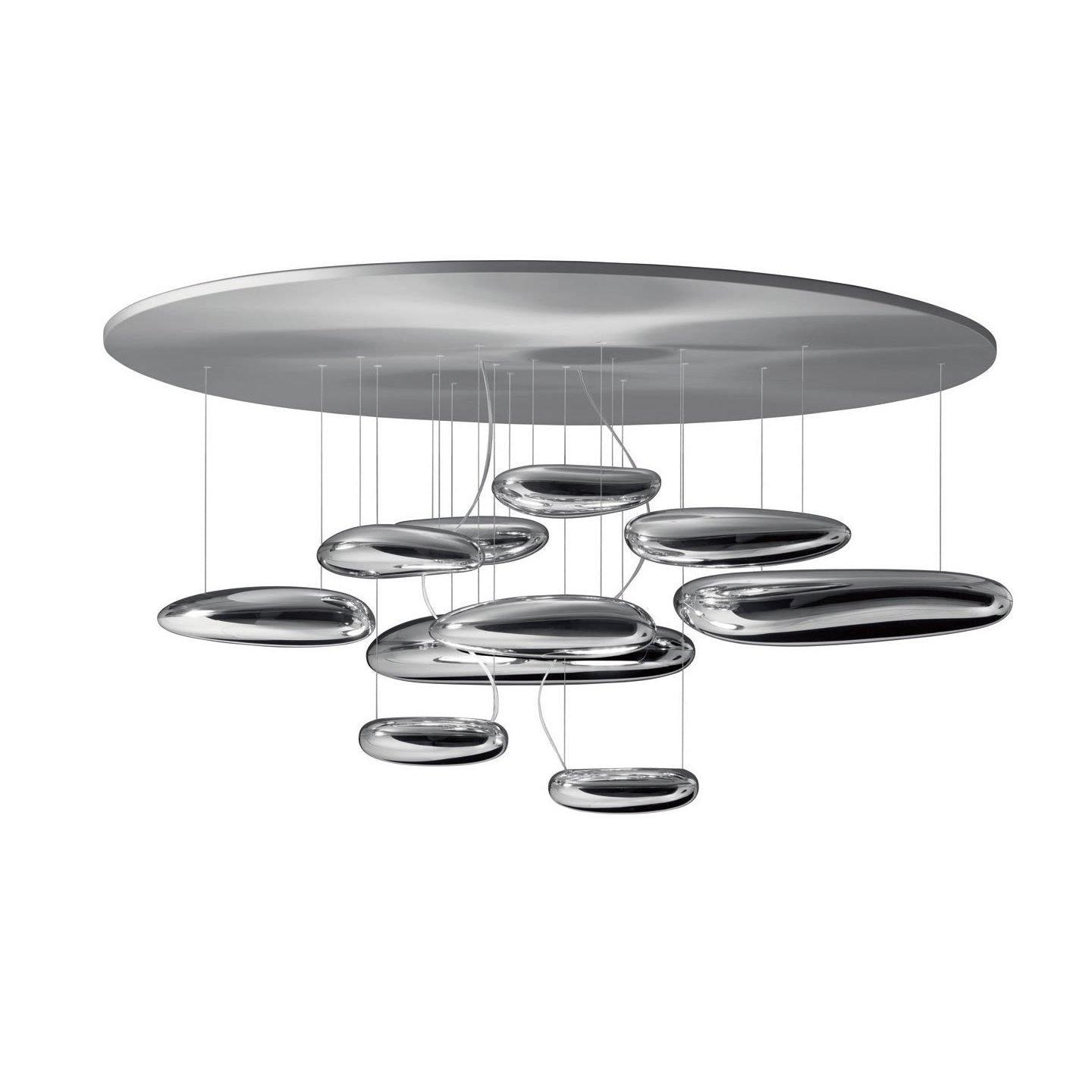 Lustra Plafonnier en Aluminium Galet - Neutralighting