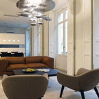 Lustra Plafonnier en Aluminium Galet - Neutralighting