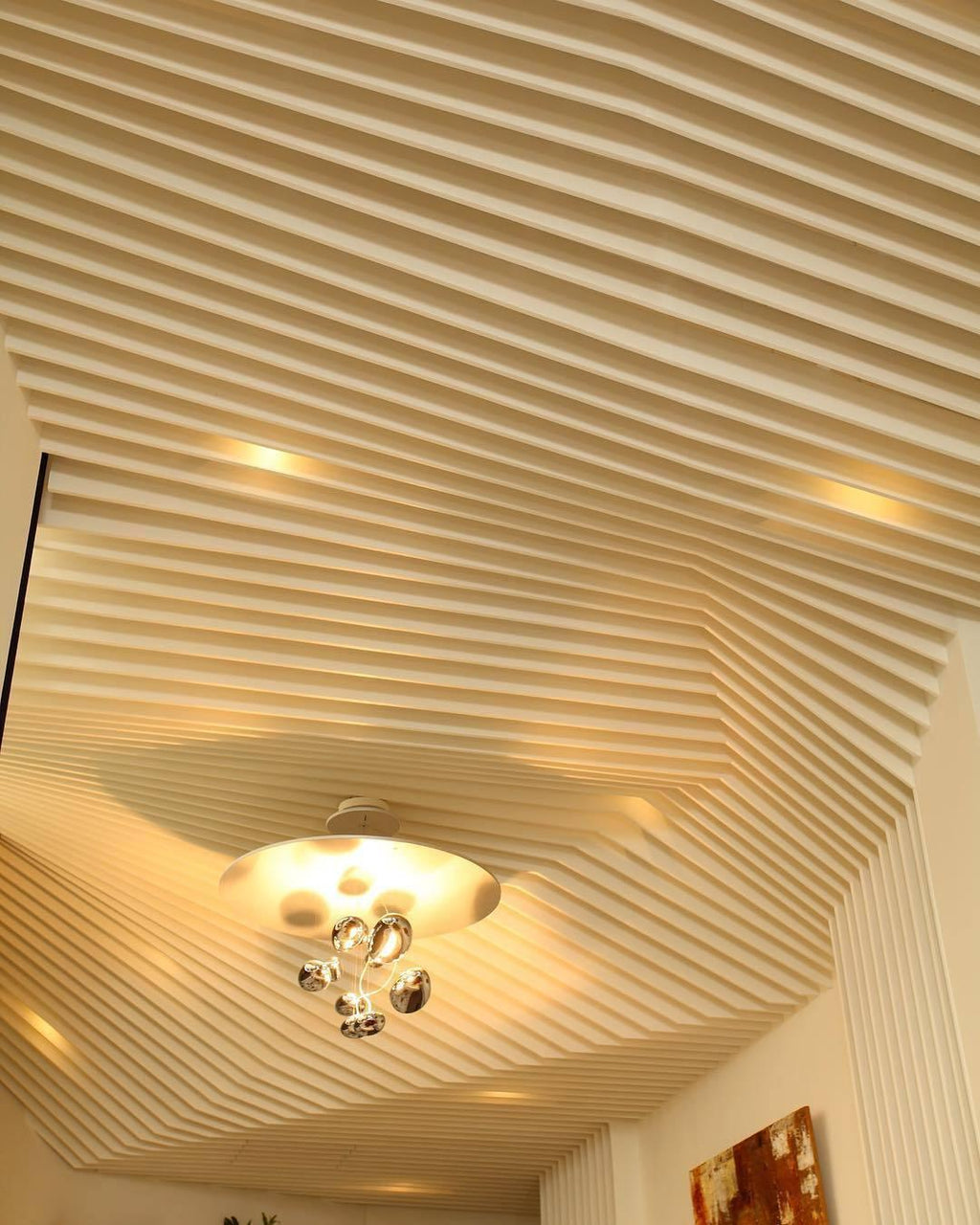 Lustra Chandelier Sculptural en Aluminium - Neutralighting