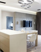 Lustra Plafonnier en Aluminium Galet - Neutralighting