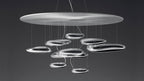 Lustra Chandelier Sculptural en Aluminium - Neutralighting