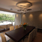 Lustra Plafonnier en Aluminium Galet - Neutralighting
