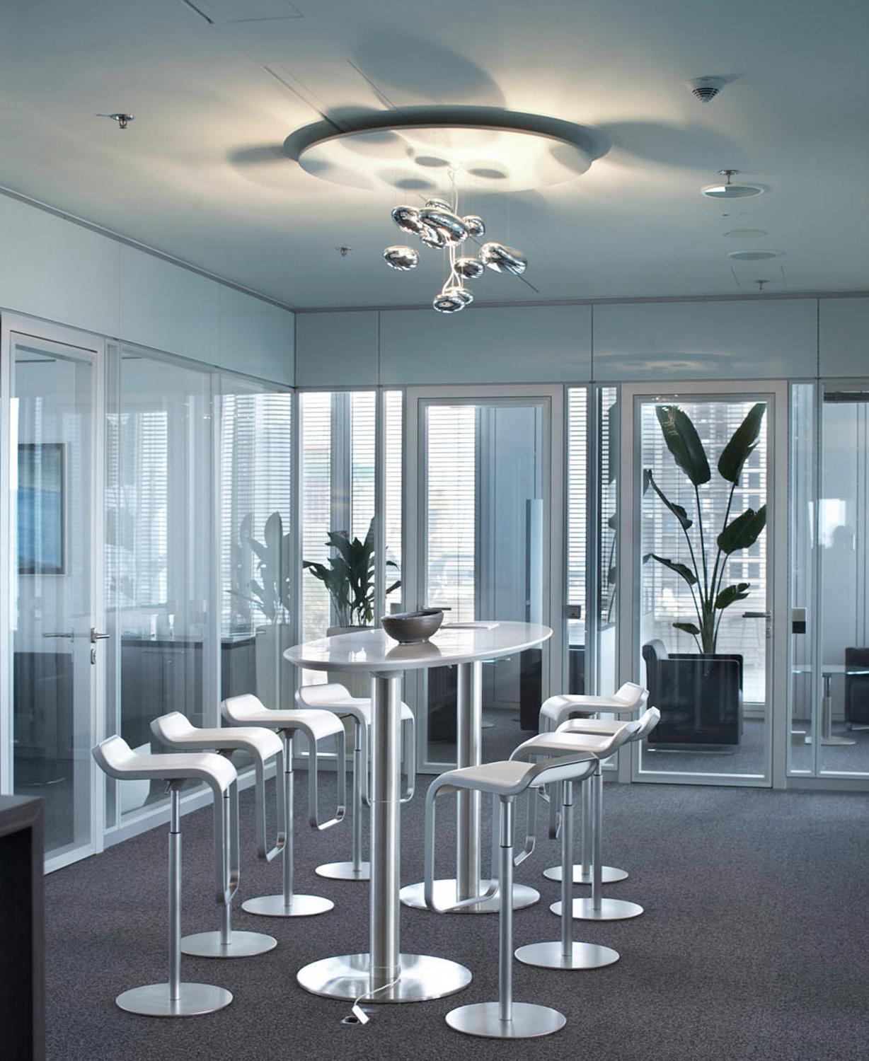 Lustra Plafonnier en Aluminium Galet - Neutralighting
