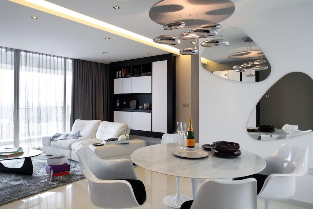 Lustra Chandelier Sculptural en Aluminium - Neutralighting