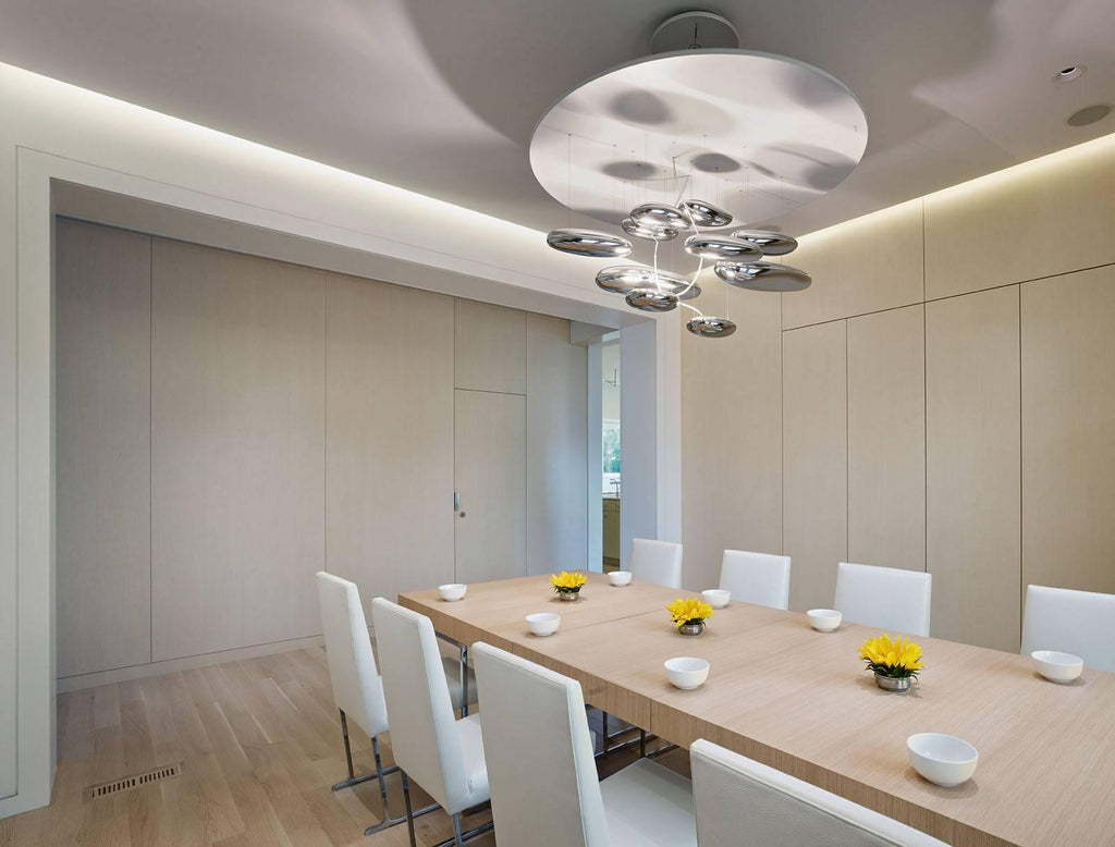Lustra Plafonnier en Aluminium Galet - Neutralighting