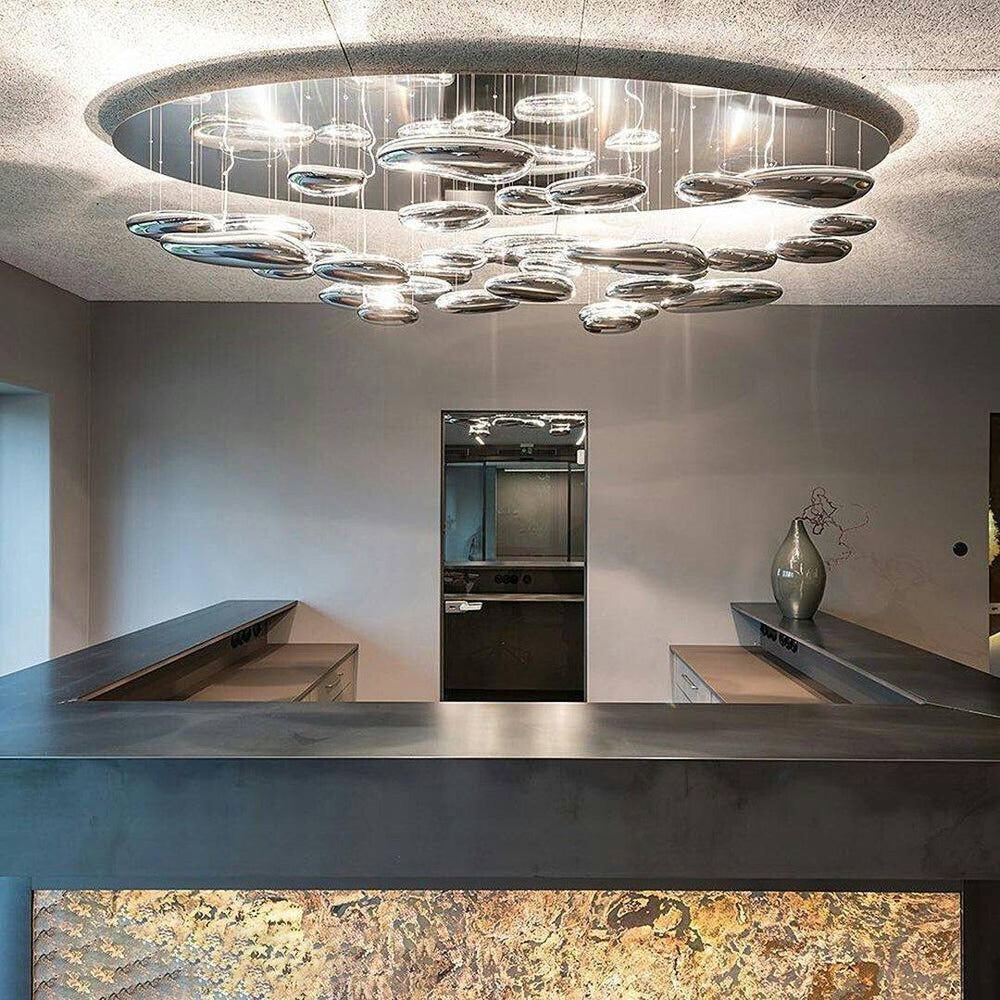 Lustra Plafonnier en Aluminium Galet - Neutralighting