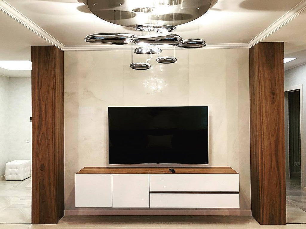 Lustra Plafonnier en Aluminium Galet - Neutralighting
