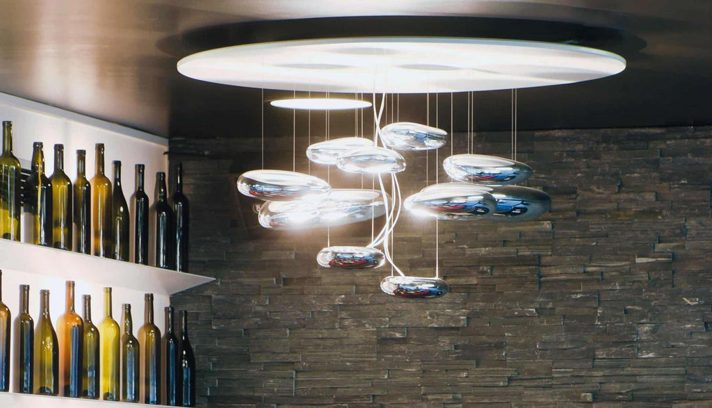 Lustra Plafonnier en Aluminium Galet - Neutralighting