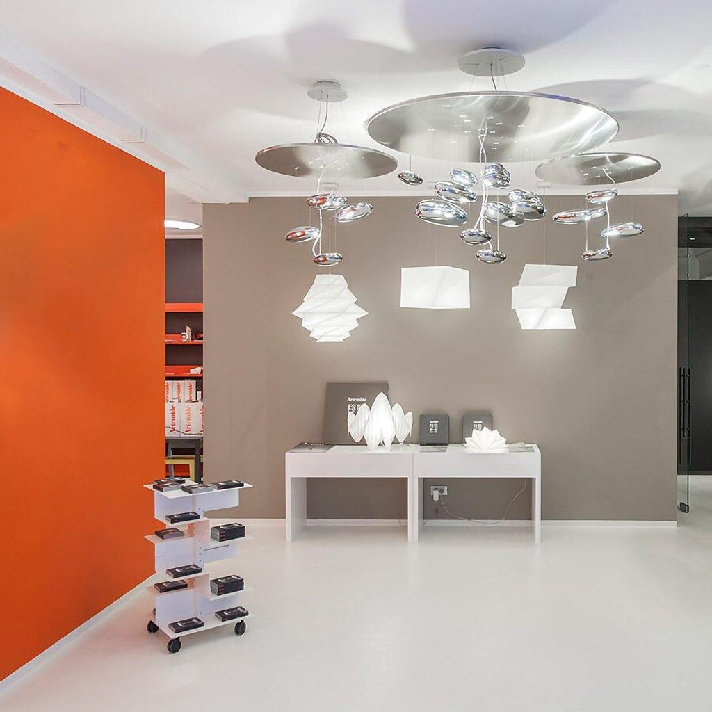 Lustra Plafonnier en Aluminium Galet - Neutralighting