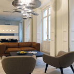 Lustra Plafonnier en Aluminium Galet - Neutralighting