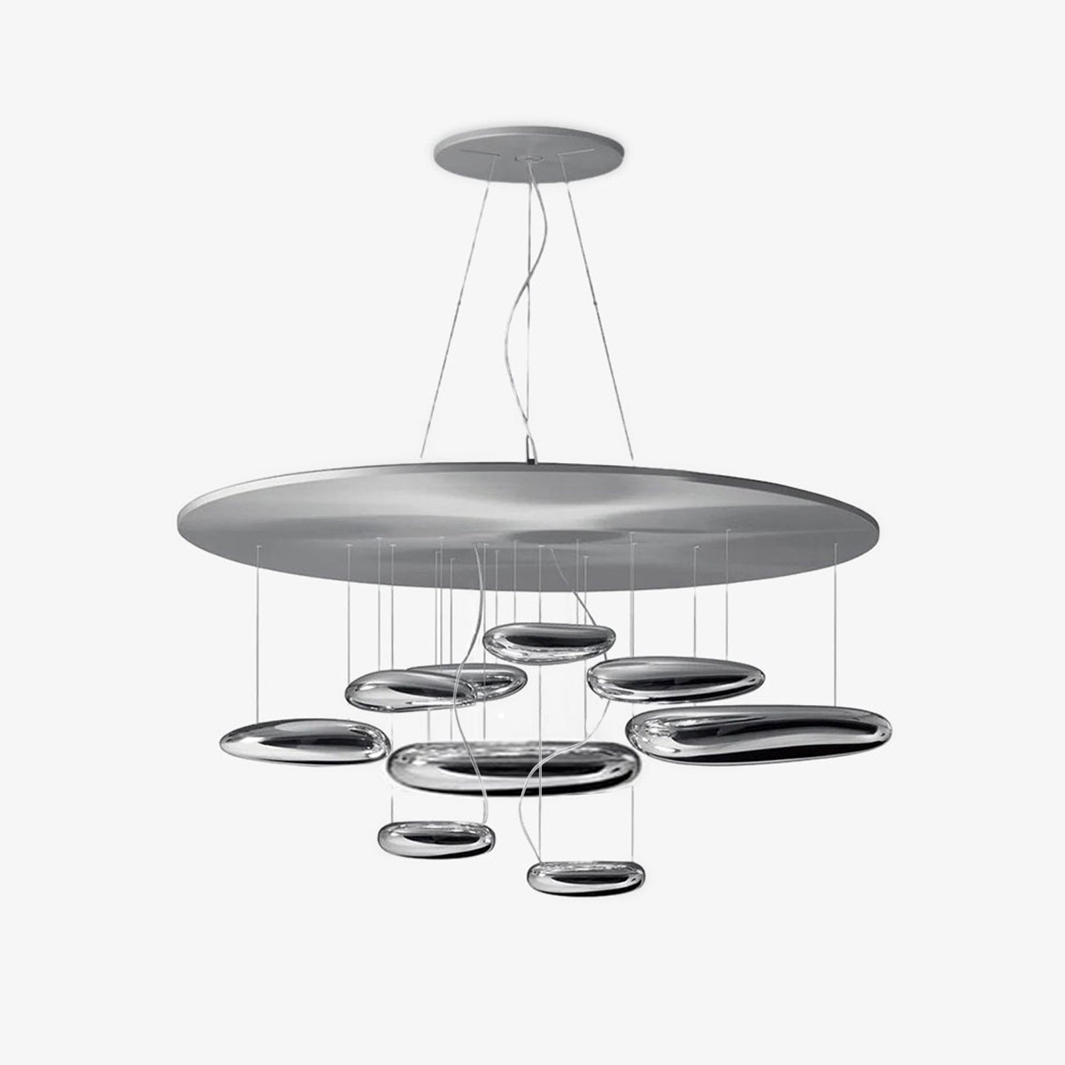 Lustra Chandelier Sculptural en Aluminium - Neutralighting