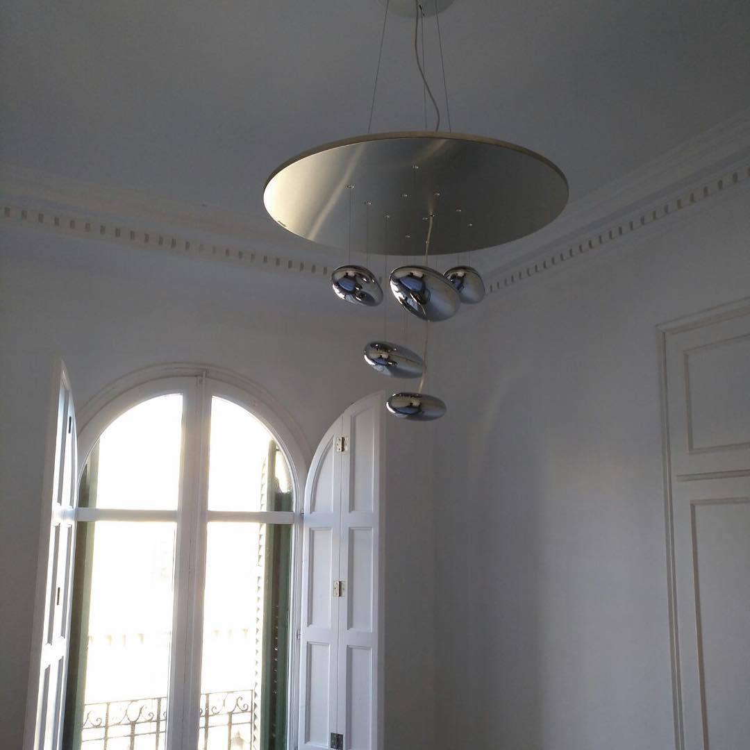 Lustra Chandelier Sculptural en Aluminium - Neutralighting