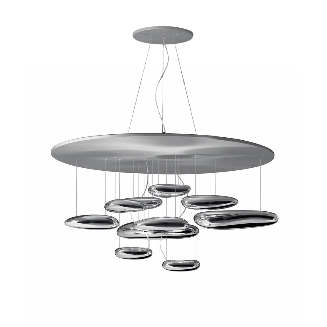Lustra Chandelier Sculptural en Aluminium - Neutralighting