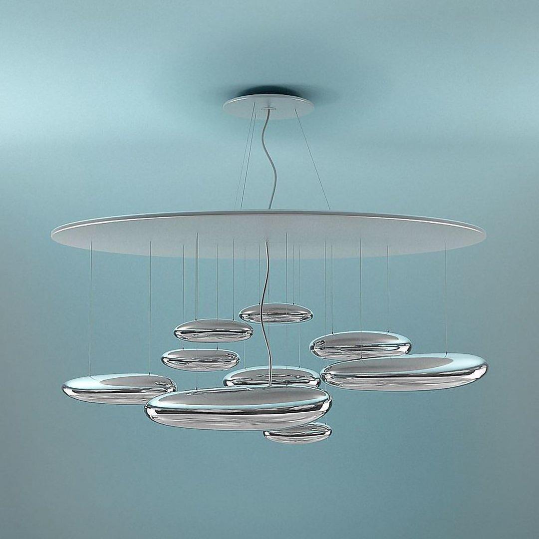 Lustra Chandelier Sculptural en Aluminium - Neutralighting
