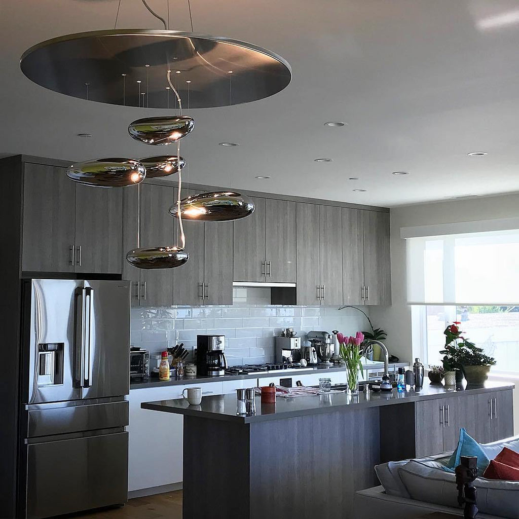 Lustra Chandelier Sculptural en Aluminium - Neutralighting
