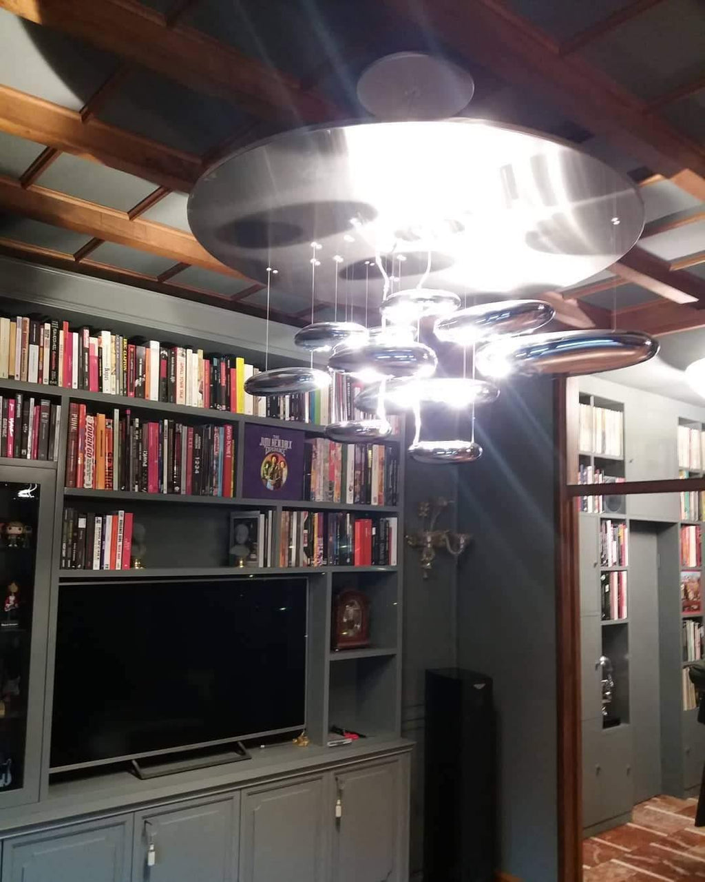 Lustra Chandelier Sculptural en Aluminium - Neutralighting
