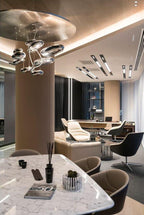 Lustra Chandelier Sculptural en Aluminium - Neutralighting