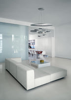 Lustra Chandelier Sculptural en Aluminium - Neutralighting