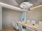 Lustra Chandelier Sculptural en Aluminium - Neutralighting