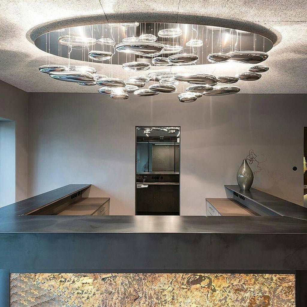Lustra Chandelier Sculptural en Aluminium - Neutralighting