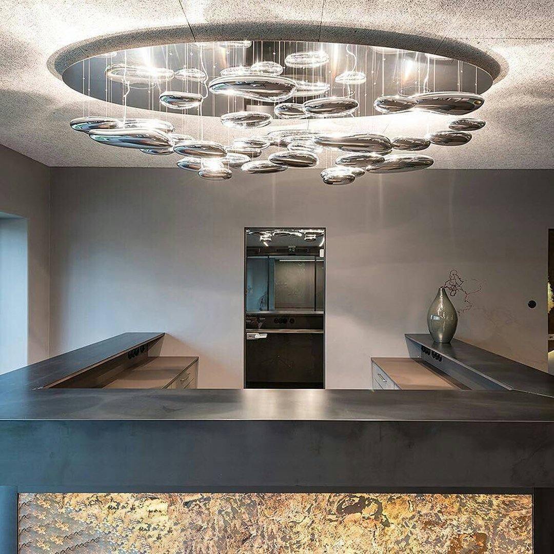 Lustra Chandelier Sculptural en Aluminium - Neutralighting