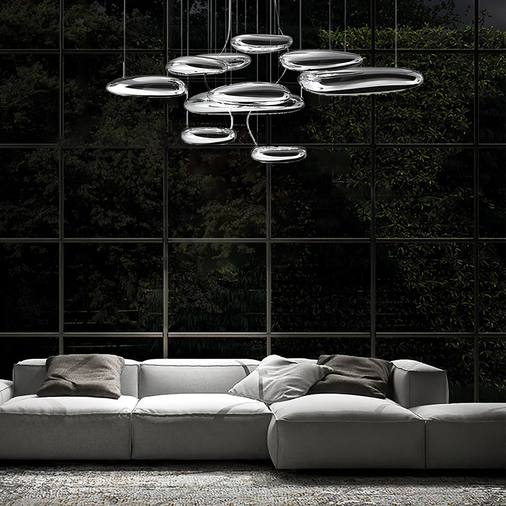 Lustra Plafonnier en Aluminium Galet - Neutralighting