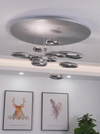 Lustra Plafonnier en Aluminium Galet - Neutralighting
