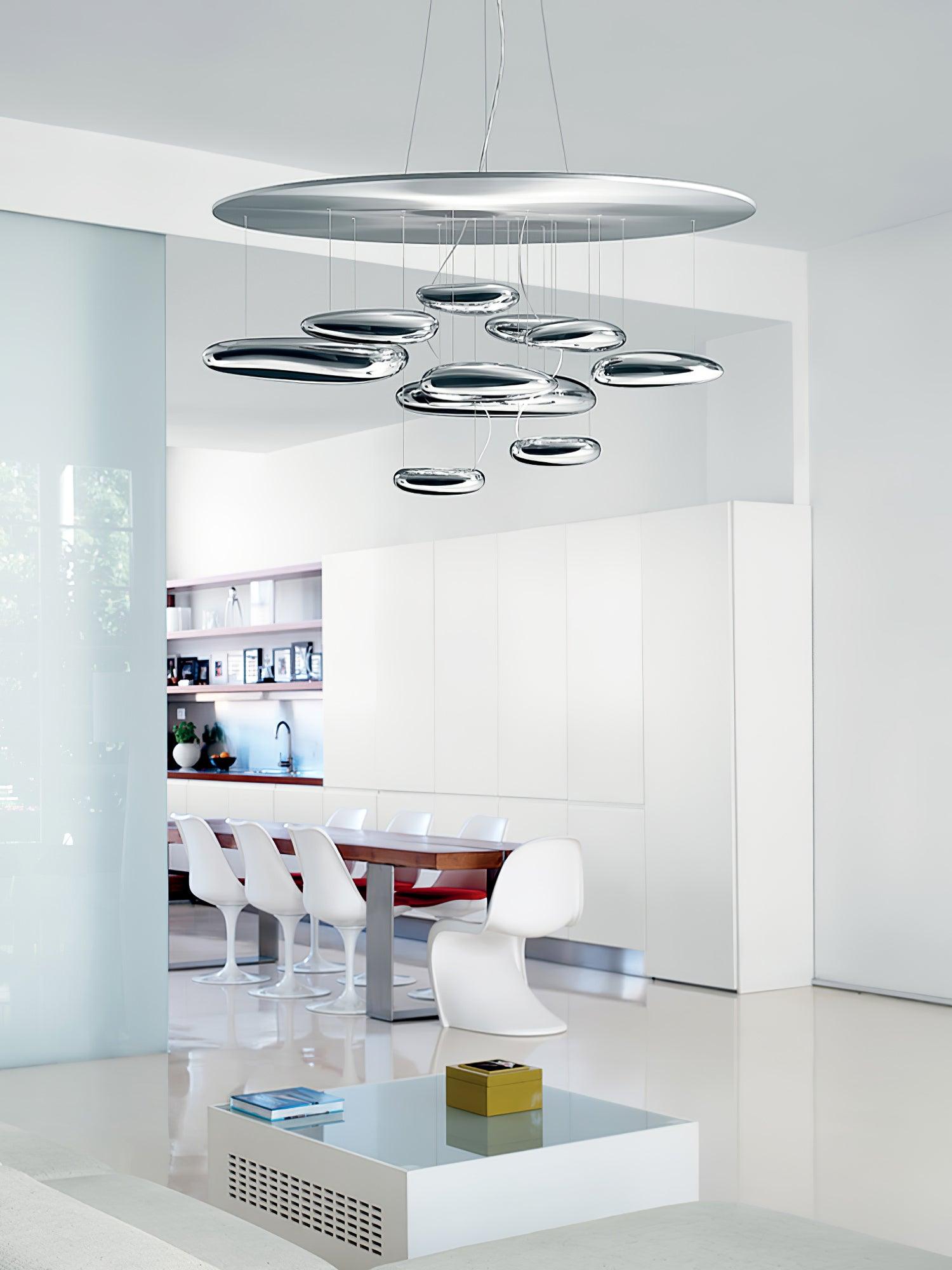 Lustra Chandelier Sculptural en Aluminium - Neutralighting