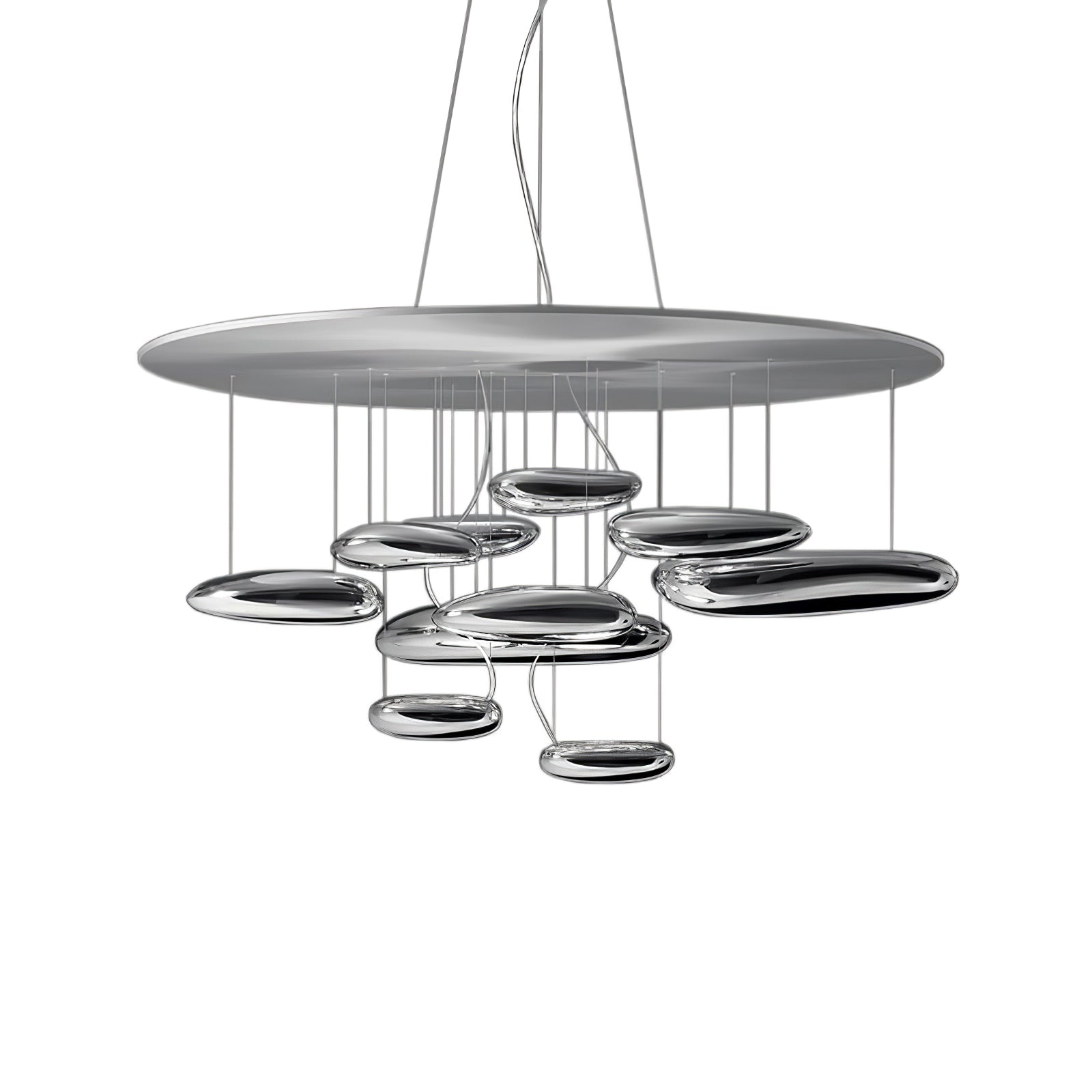 Lustra Chandelier Sculptural en Aluminium - Neutralighting