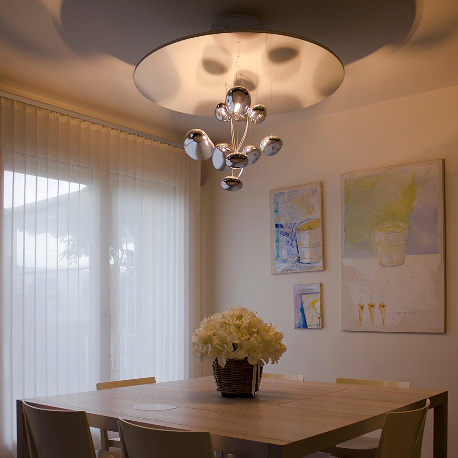 Lustra Chandelier Sculptural en Aluminium - Neutralighting