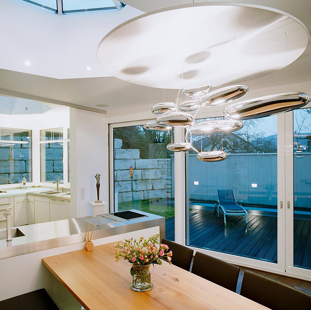 Lustra Chandelier Sculptural en Aluminium - Neutralighting
