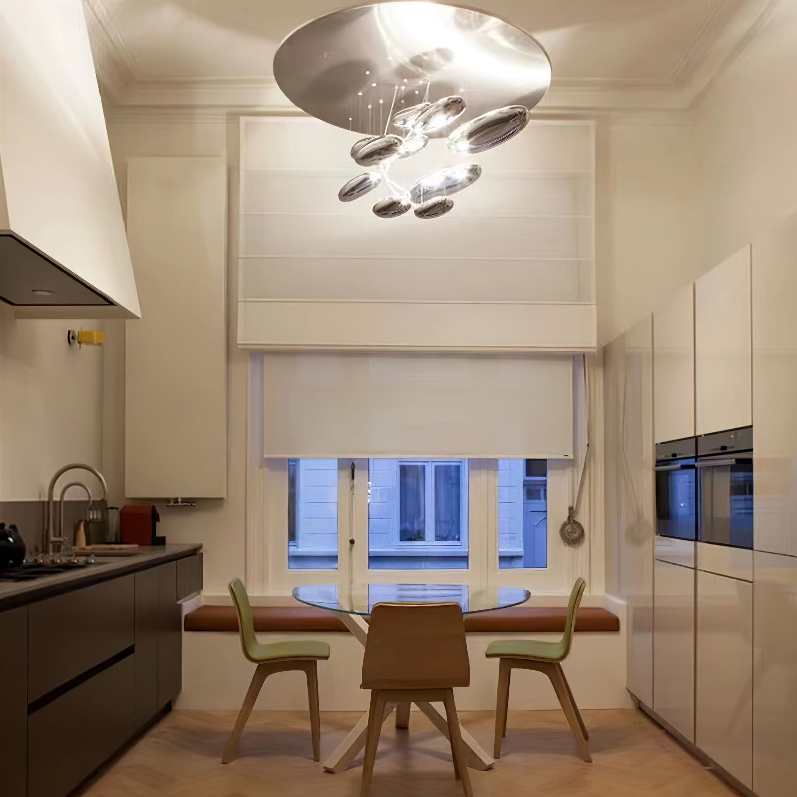 Lustra Plafonnier en Aluminium Galet - Neutralighting