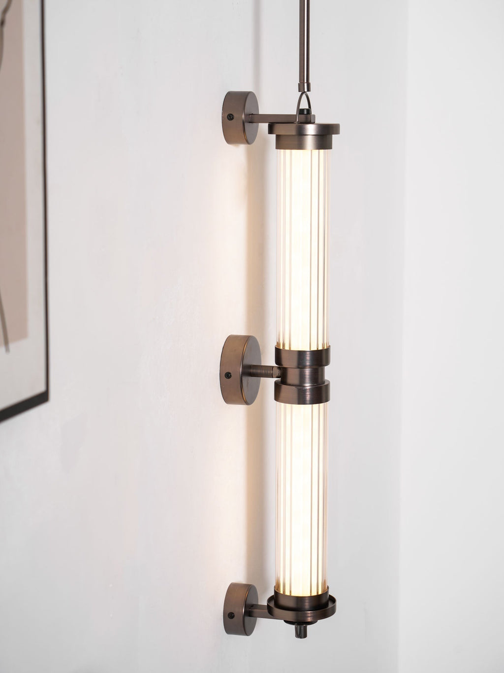 Myrtle Applique Murale Verticale en Verre Art Nordic Premium - Neutralighting